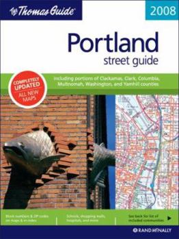 Spiral-bound The Thomas Guide Portland Street Guide Book