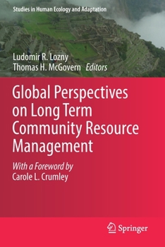 Paperback Global Perspectives on Long Term Community Resource Management Book