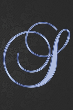 S Journal: A Monogram S Initial Capital Letter Notebook For Writing And Notes: Great Personalized Gift For All First, Middle, Or Last Names (Rose Gold White Marble Print)