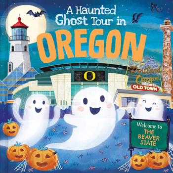 Hardcover A Haunted Ghost Tour in Oregon Book