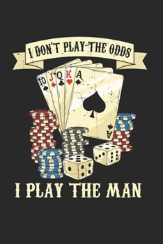 Poker Notebook - Card Player Journal Planner: Texas Holdem Poker Face Organizer For Men Women Dot Grid
