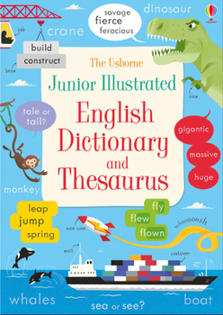Paperback Junior Illustrated English Dictionary & Book