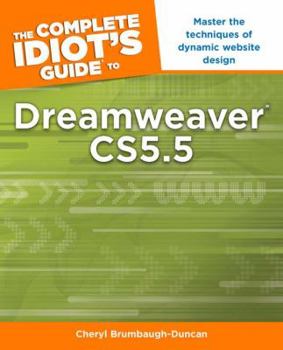 Paperback The Complete Idiot's Guide to Dreamweaver CS5.5 Book