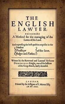 Hardcover The English Lawyer Book