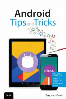 Paperback Android Tips and Tricks: Covers Android 5 and Android 6 Devices Book