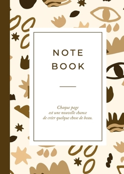 Paperback Carnet motifs Marron [French] Book