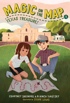 Library Binding Magic on the Map #3: Texas Treasure Book