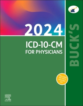 Spiral-bound Buck's 2024 ICD-10-CM for Physicians Book