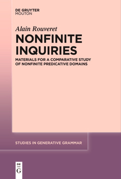 Paperback Nonfinite Inquiries: Materials for a Comparative Study of Nonfinite Predicative Domains Book