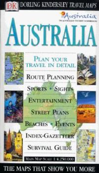 Map DK Eyewitness Travel Map: Australia (DK Eyewitness Travel Maps) Book