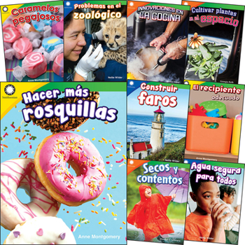 Hardcover Smithsonian Informational Text: Creative Solutions Spanish Grades K-2: 9-Book Set [Spanish] Book