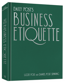 Hardcover Emily Post's Business Etiquette Book