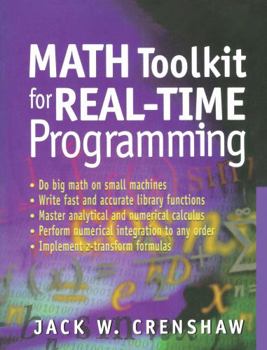 Paperback Math Toolkit for Real-Time Programming [With CDROM] Book