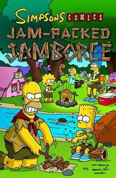 Paperback Simpsons Comics Jam-Packed Jambor Book