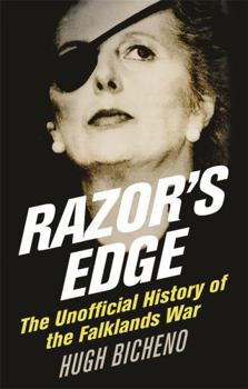 Paperback Razor's Edge: The Unofficial History of the Falklands War Book