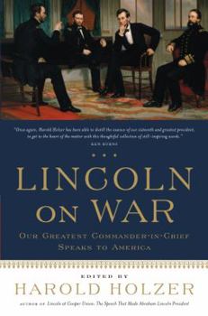 Hardcover Lincoln on War Book