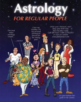 Paperback Astrology for Regular People [Large Print] Book