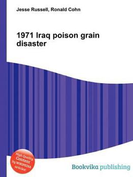 Paperback 1971 Iraq Poison Grain Disaster Book