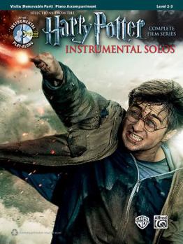 Paperback Harry Potter Instrumental Solos for Strings: Violin, Book & Online Audio/Software Book