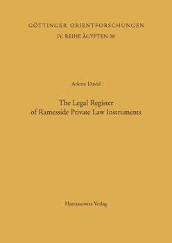 Paperback Classification and Categorization in Ancient Egypt / The Legal Register of Ramesside Private Law Instruments Book