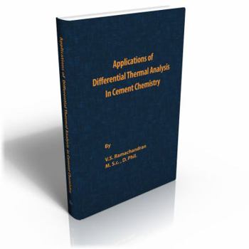 Hardcover Application of Differential Thermal Analysis in Cement Chemistry Book