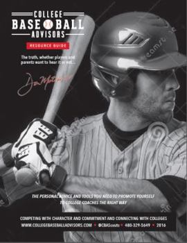 Paperback The College Baseball Advisors Resource Guide Book