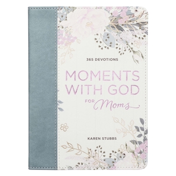 Imitation Leather Moments with God for Mom's Book