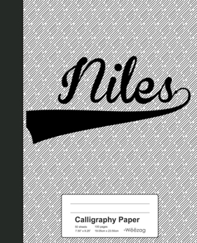 Paperback Calligraphy Paper: NILES Notebook Book
