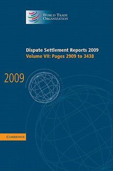 Hardcover Dispute Settlement Reports 2009 Book