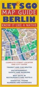 Paperback Let's Go Map Guide Berlin (Let's Go Map Guides) Book