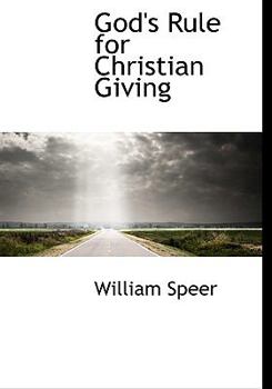 God's Rule for Christian Giving