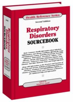 Hardcover Respiratory Disorders Sourcebook (Health Reference Series) Book