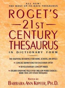 Hardcover Roget's 21st Century Thesaurus in Dictionary Form Book