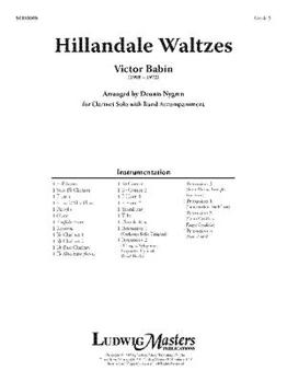 Paperback Hillandale Waltzes: Conductor Score Book