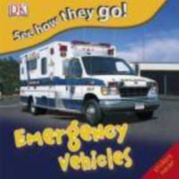 Paperback Emergency Vehicles [With Sticker(s)] Book