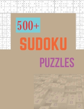 Paperback 500+ Sudoku Puzzles: The Big Book off Sudoku medium level sudoku medium sudoku medium to hard sudoku sudoku medium puzzles hard sudoku hard [Large Print] Book