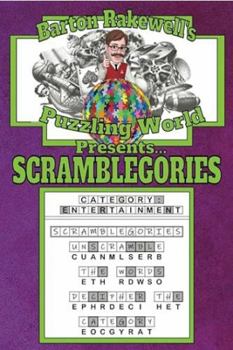 Paperback Barton Rakewell's Puzzling World Presents SCRAMBLEGORIES Book