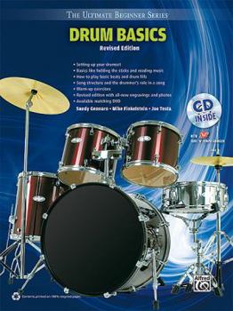 Paperback Ultimate Beginner Drum Basics: Steps One & Two, Book & CD Book