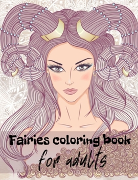Paperback Fairies Coloring Book - For Adults Book