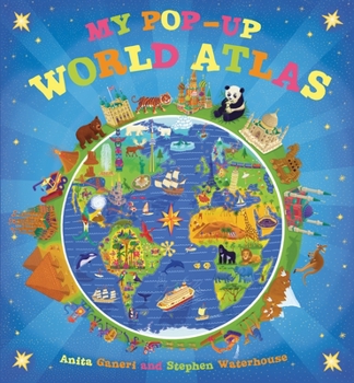 Hardcover My Pop-Up World Atlas Book