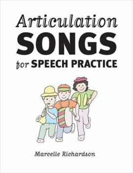 Paperback Articulation Songs for Speech Practice Book