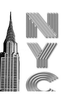 Paperback Chrysler Building NYC Writing Drawing Journal: NYC Chrysler drawing Journal Book