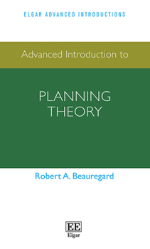 Paperback Advanced Introduction to Planning Theory Book