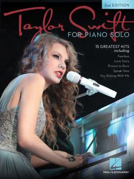 Paperback Taylor Swift for Piano Solo Book