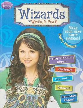 Paperback Wizards of Waverly Place Party Planner [With Sticker(s)] Book