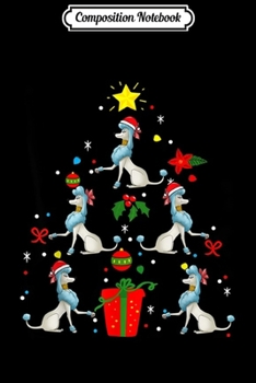 Composition Notebook: Poodle Christmas Ornament Tree Funny Dad Mom Kids Gift  Journal/Notebook Blank Lined Ruled 6x9 100 Pages