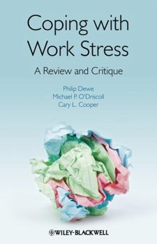 Hardcover Coping with Work Stress: A Review and Critique Book