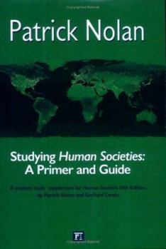 Paperback Studying Human Societies: A Primer and Guide Book