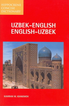 Paperback Uzbek-English/English-Uzbek Concise Dictionary Book