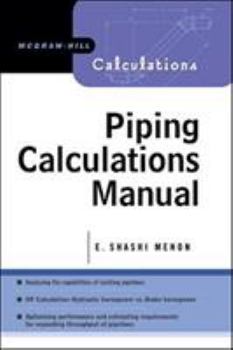 Paperback Piping Calculations Manual Book